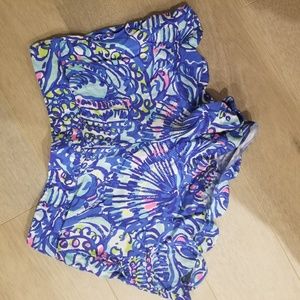 Lilly Pulitzer Scalloped Shorts